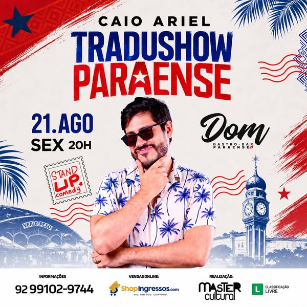 Caio Ariel - Tradutor Paraense ad