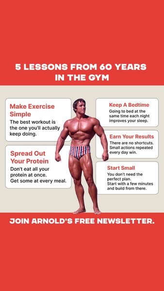 Arnold Schwarzenegger ad