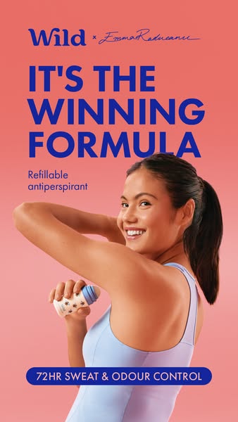 Emma Raducanu ad