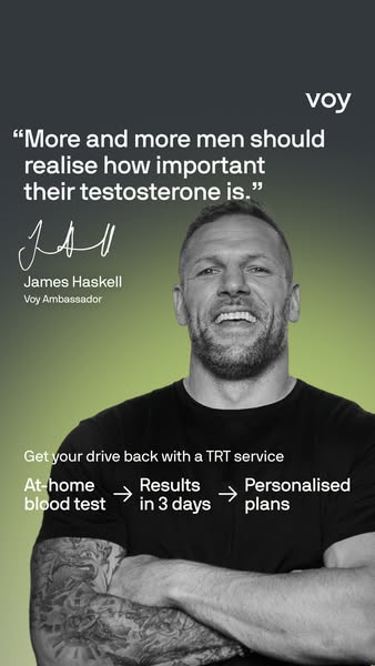 James Haskell ad