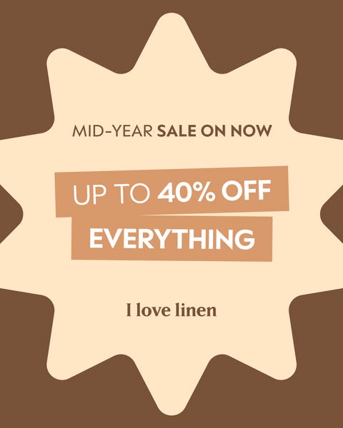 I Love Linen ad