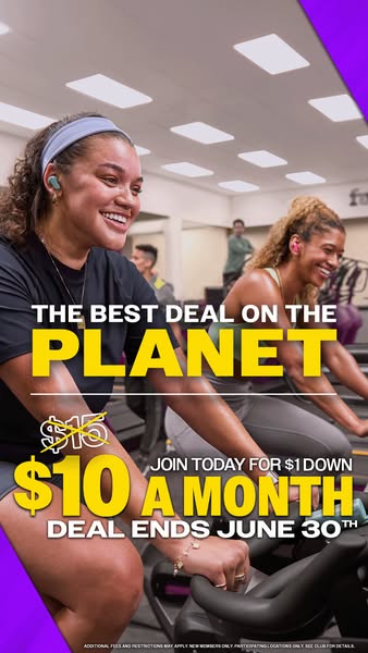 Planet Fitness ad