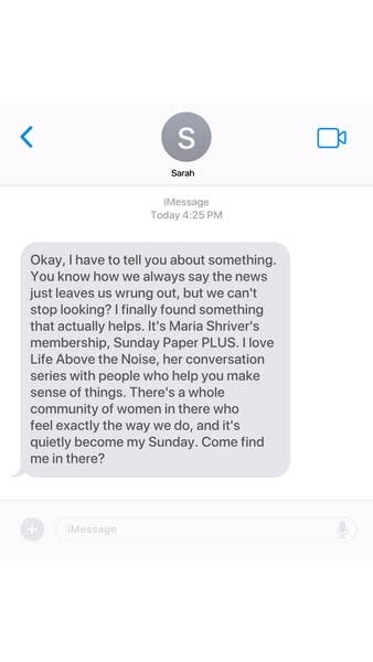 Maria Shriver ad