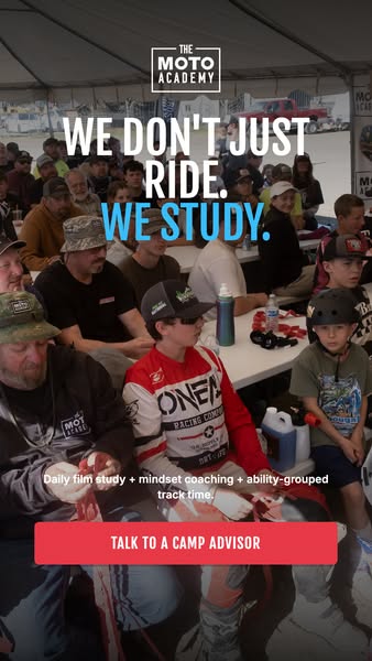 The Moto Academy ad