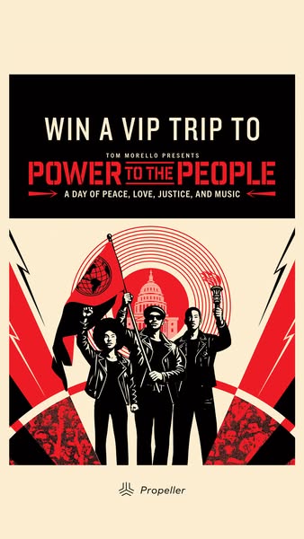 Tom Morello ad