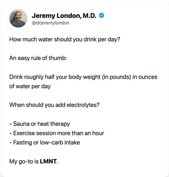 Dr. Jeremy London, MD ad
