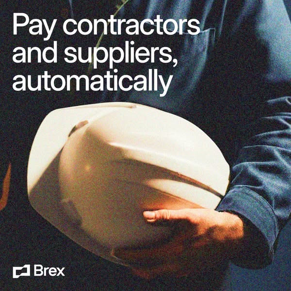 This ad for Brex targets business owners and companies who need to pay contractors and suppliers. Brex offers a product 