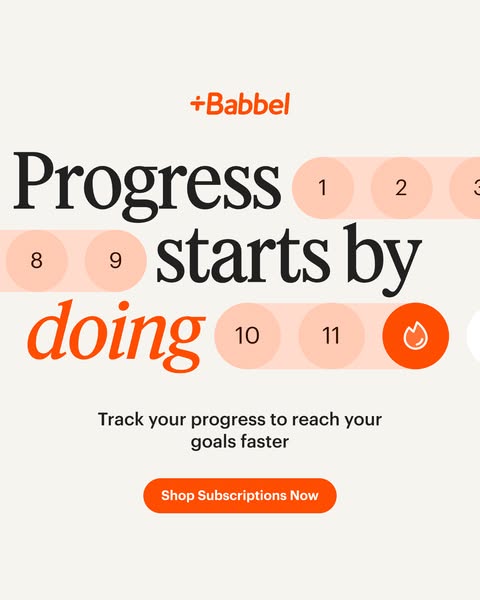 Babbel ad
