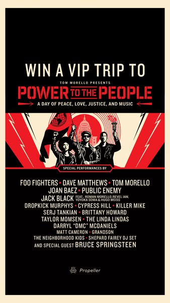 Tom Morello ad