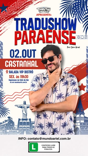Caio Ariel - Tradutor Paraense ad