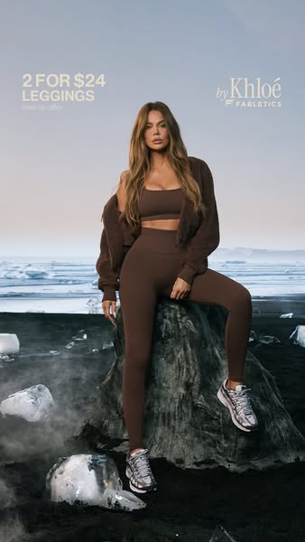 Khloé Kardashian ad