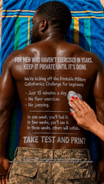 Military Training ad