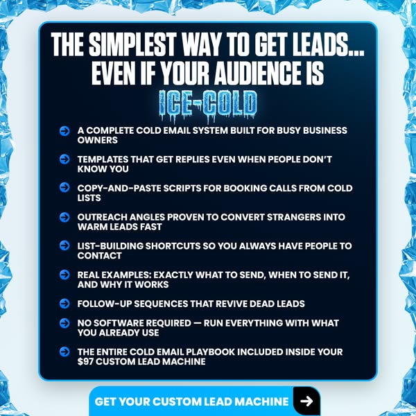 Jay Feldman (Lead Gen Jay) ad