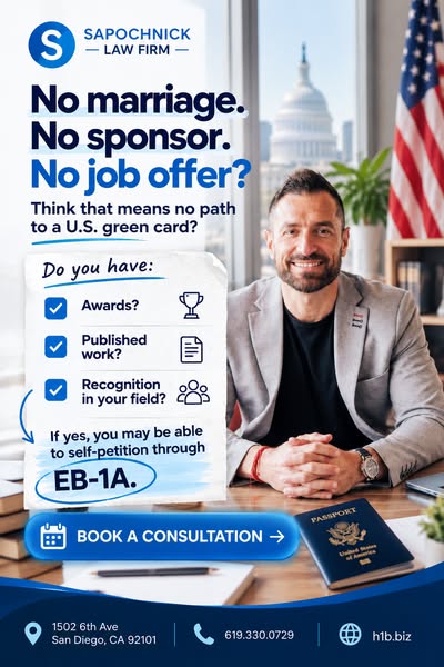 Jacob Sapochnick |619-483-4549 ad