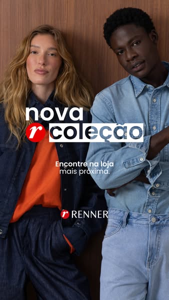 This Meta image ad showcases Renner's new collection of clothing, encouraging viewers to visit the nearest store to 