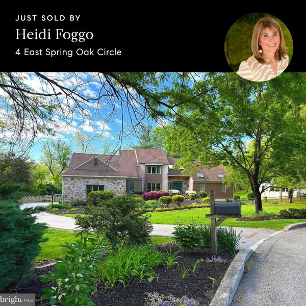 This ad for Heidi Foggo showcases a property that has recently been sold. The image includes the real estate agent's