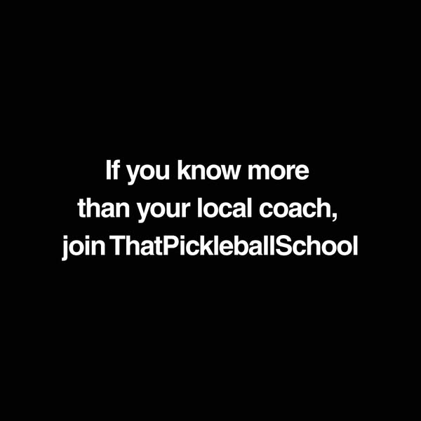 That Pickleball Guy ad