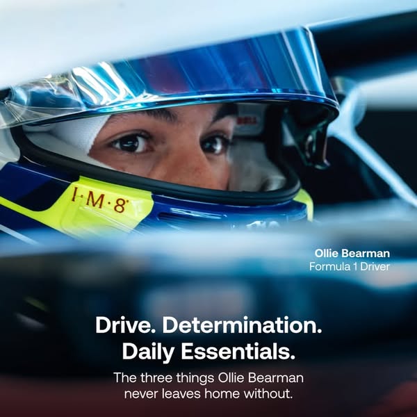 Ollie Bearman / Team OB ad