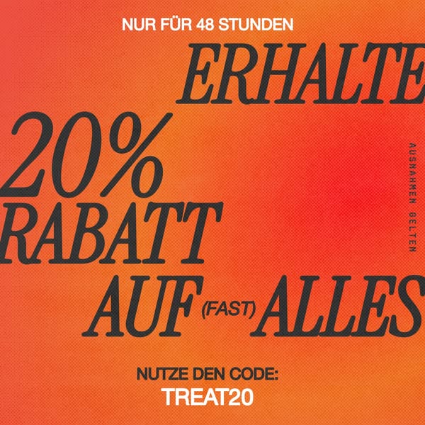 This image ad is for a flash sale. The ad highlights that for 48 hours only you can get 20% off almost everything by usi