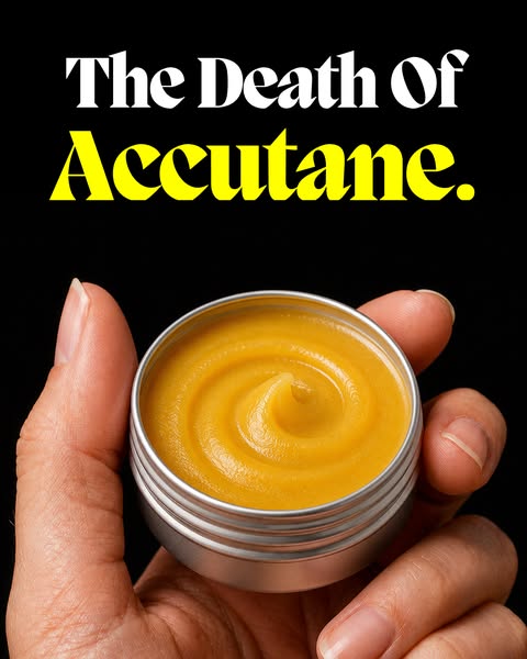 This image ad presents the promoted brand as the ultimate solution for individuals seeking alternatives to Accutane. By 