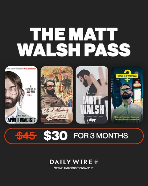 Matt Walsh ad