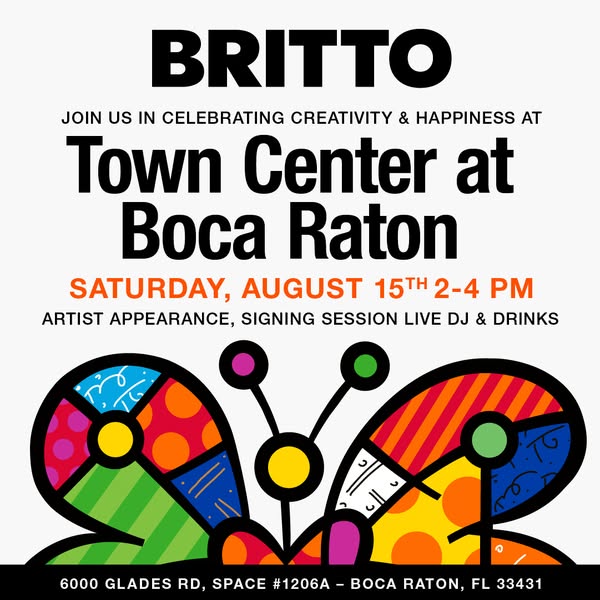 Romero Britto ad