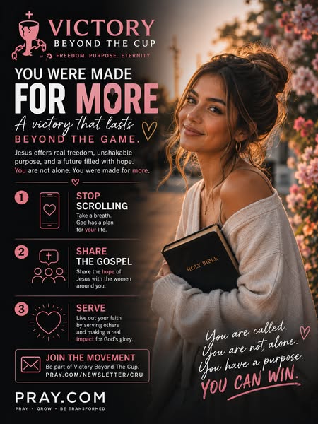 Pray Believe Receive ad