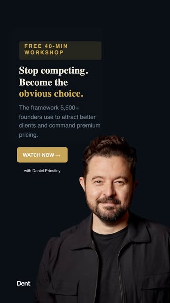 Daniel Priestley ad