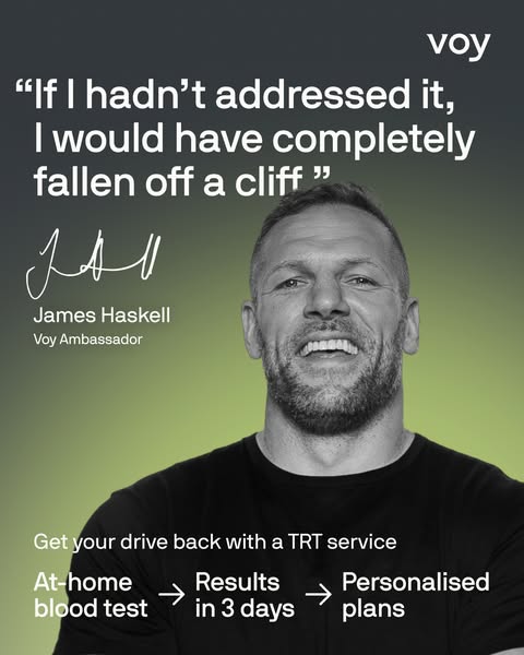 James Haskell ad
