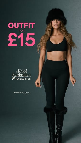 Khloé Kardashian ad