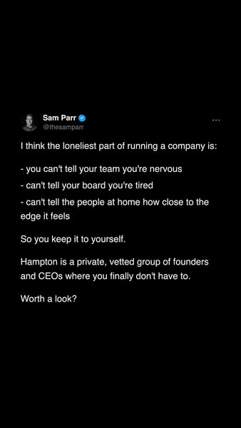 Sam Parr ad