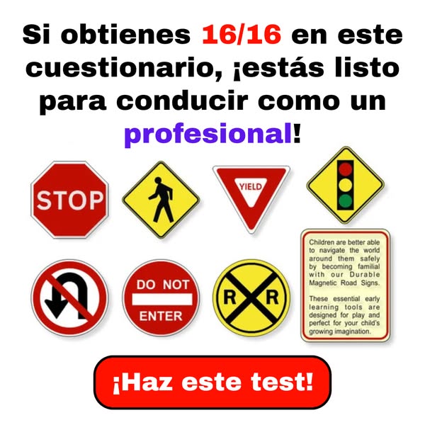 This ad challenges the viewer to take a quiz to see if they are ready to drive like a professional.