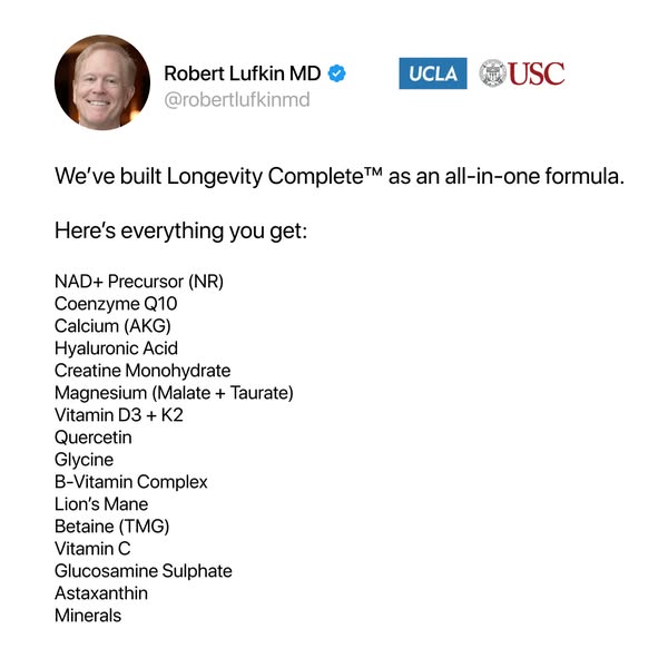 Robert Lufkin MD ad