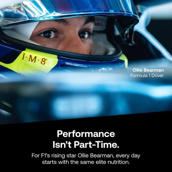 Ollie Bearman / Team OB ad