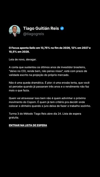 Tiago Reis ad