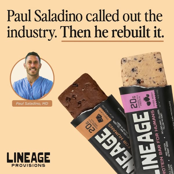 Paul Saladino MD ad
