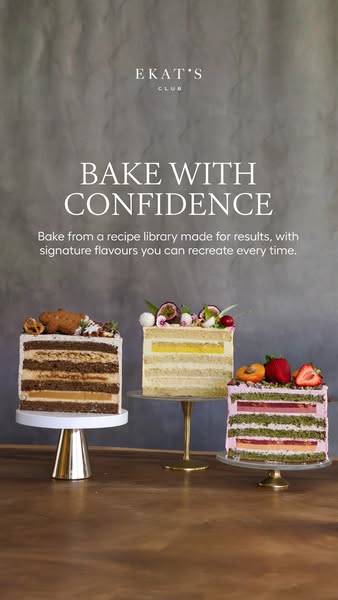 Ekat's cakes and chocolate ad