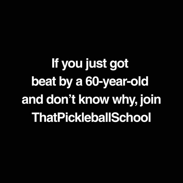 That Pickleball Guy ad