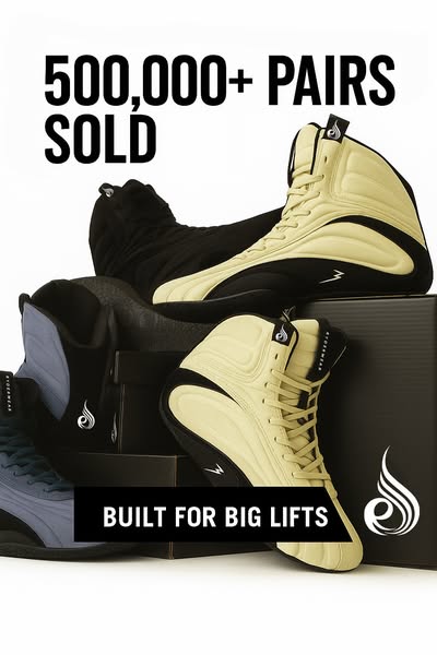 This ad for STRYDO footwear highlights the popularity of the brand by noting that over 500,000 pairs have been sold. The