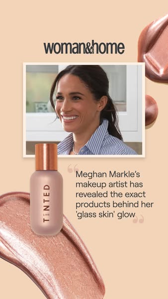 This ad features an article from woman&home magazine that highlights TINTED, a makeup brand. The ad states that Megh
