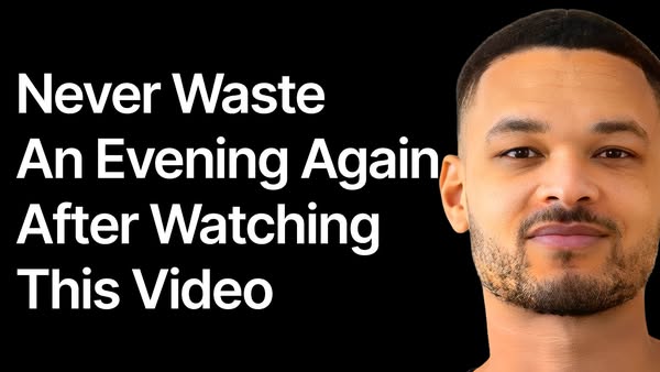An image ad for an unspecified product or service. The ad features a headshot of a person with the headline, "Never