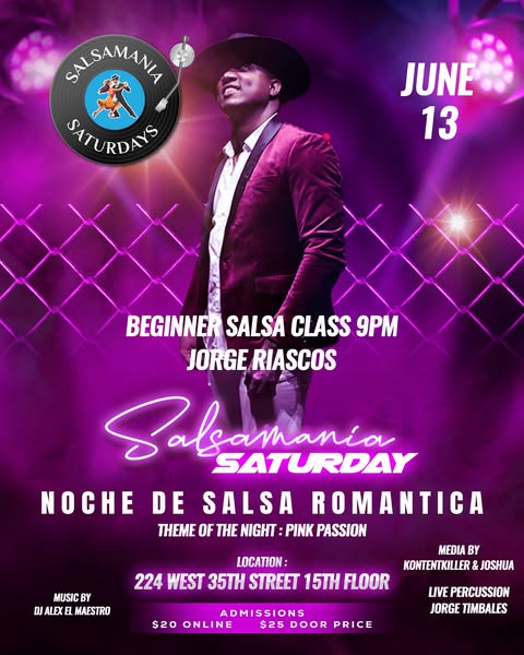 SALSAMANIA NYC ad