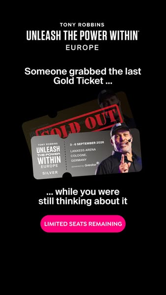 Tony Robbins ad
