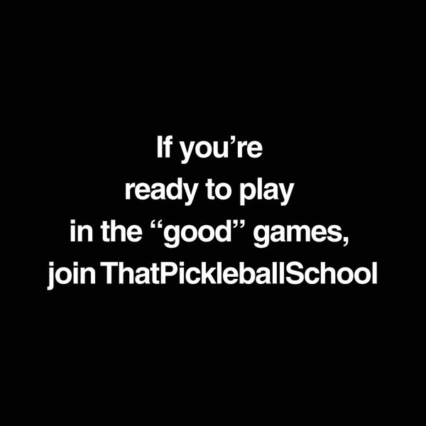 That Pickleball Guy ad