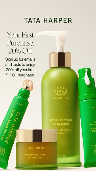 Tata Harper Skincare ad