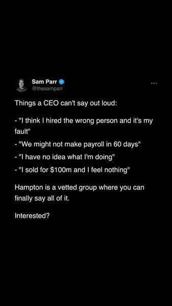 Sam Parr ad