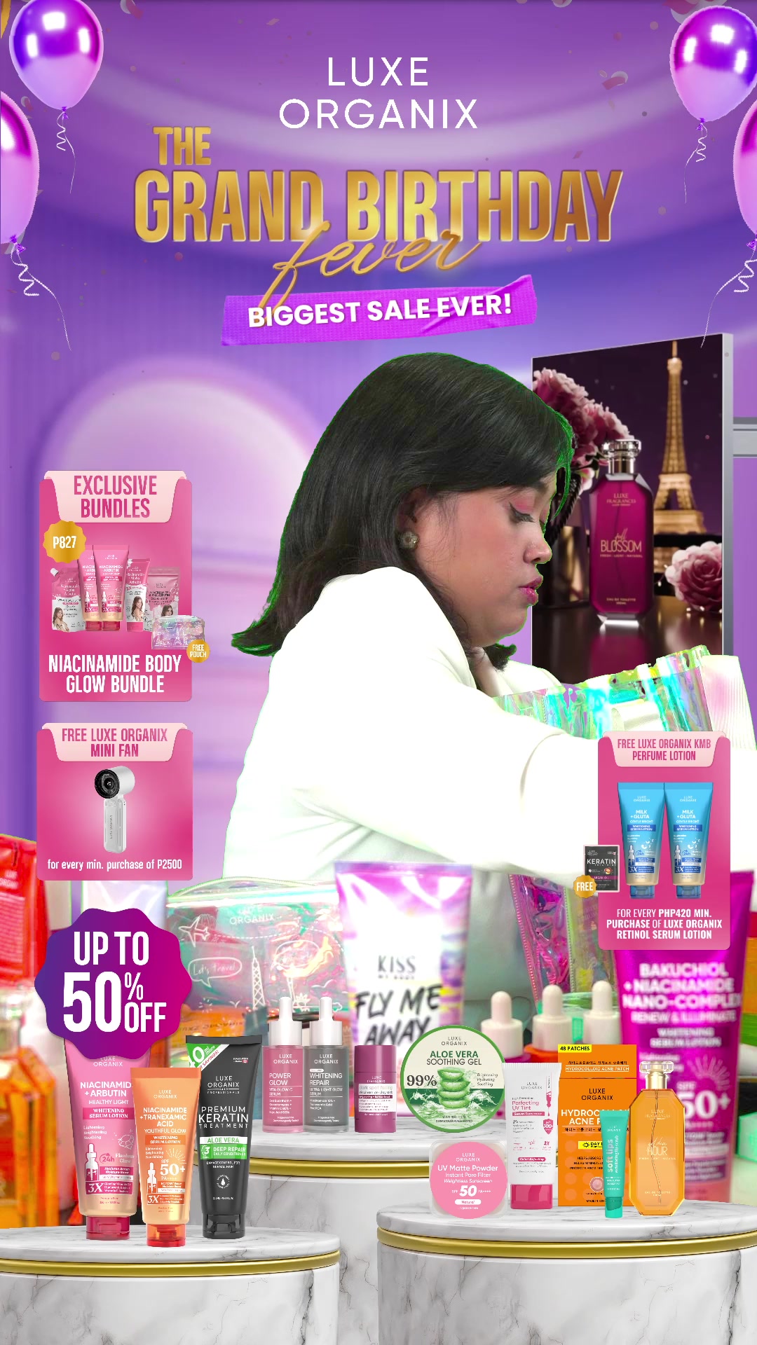 Luxe Organix Philippines ad