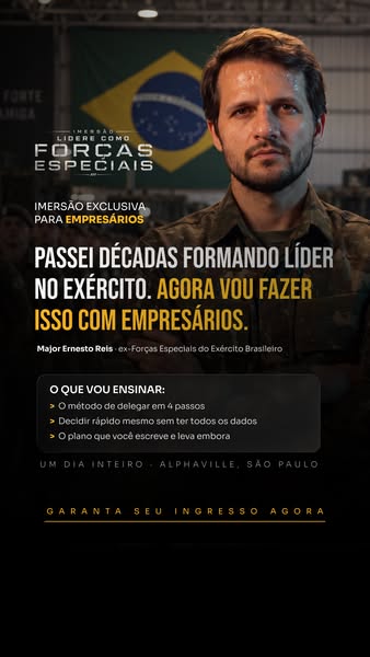 Pense como Forças Especiais ad