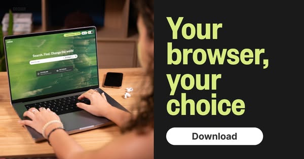 Ecosia ad
