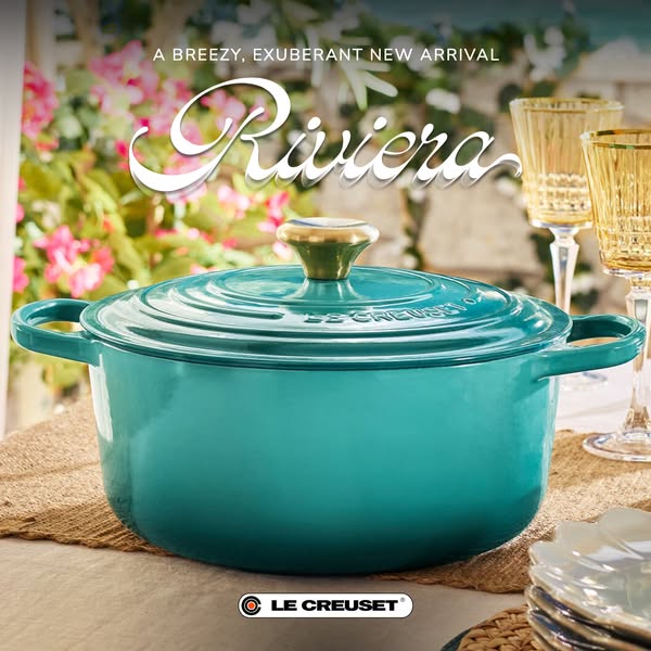 Le Creuset ad